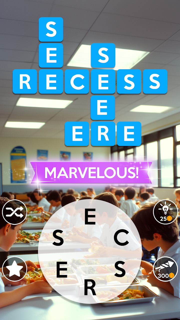 Wordscapes: Word puzzle game screenshot