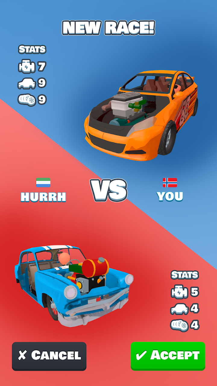 Idle Racer — Tap, Merge & Race screenshot