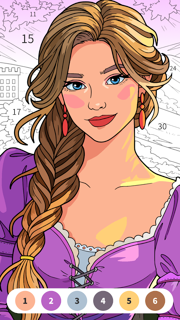Art Color: Color by Number screenshot