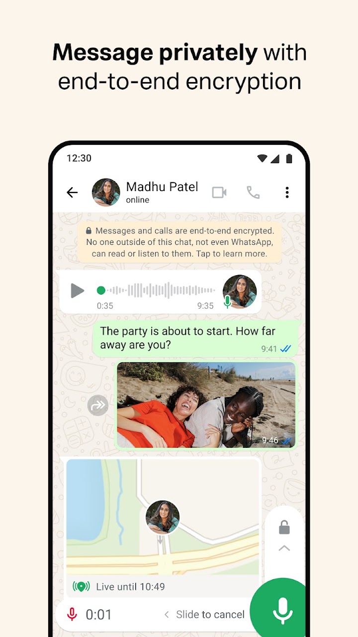 WhatsApp screenshot