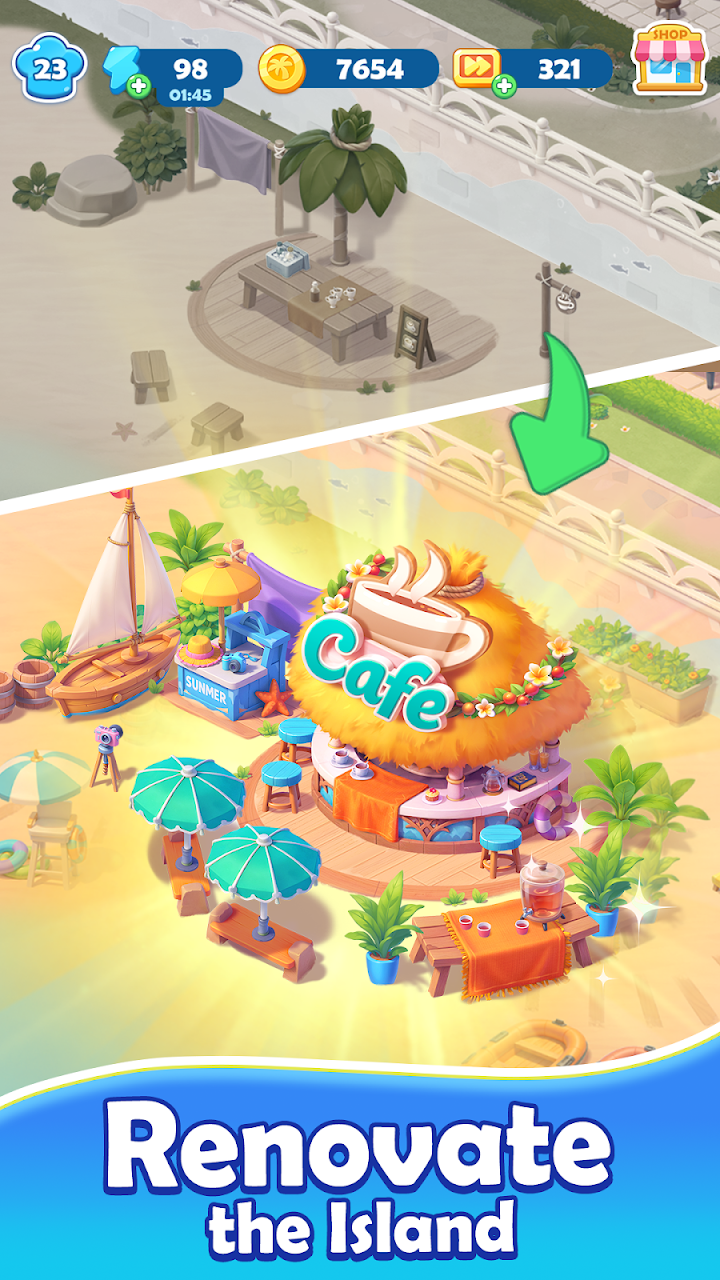 Juicy Journey: Merge & Cook screenshot