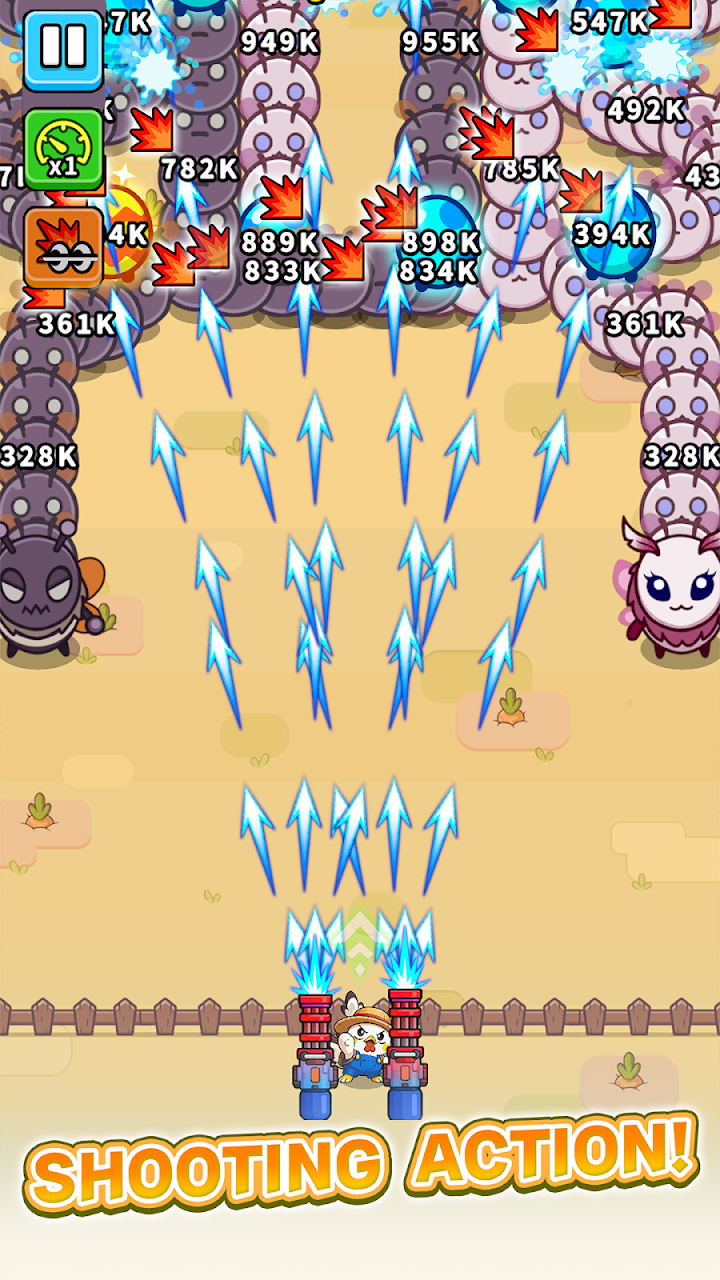 Cluck Survivor : Farm Defense screenshot